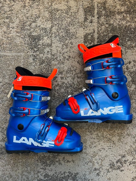 Mondo 23 & 23.5 Kid's Lange RSJ 60 All Mountain Ski Boots (Used)