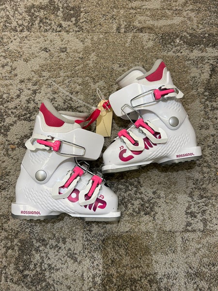 Mondo 17 & 17.5 Kid's Rossignol Comp J3 All Mountain Ski Boots (Used)