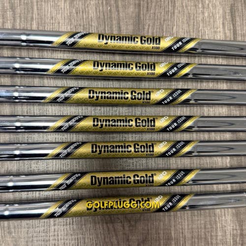 .355 Iron Shafts 4-PW / Dynamic Gold Tour Issue 120 X100, Extra Stiff (2637)
