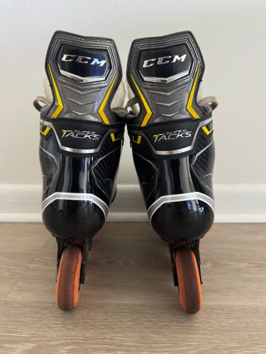 CCM Super Tacks AS1 Roller Hockey Skates Regular Width 9.5 (Used) - OBO