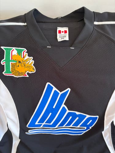 LHJMQ Size 56 Halifax Mooseheads Reebok practice jersey