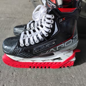 Clean Bauer Vapor 3X Hockey Skates Regular Width 7 Fit 2 (Used)
