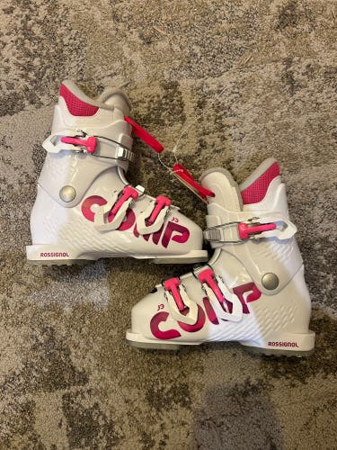 Mondo 20 & 20.5 Kid's Rossignol Comp J3 Ski Boots (Used)