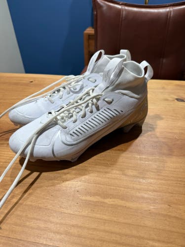 Men's Size M 12.0 (W 13.0) Nike Vapor edge Pro 360 2 Mid Top Molded Cleats (Used)