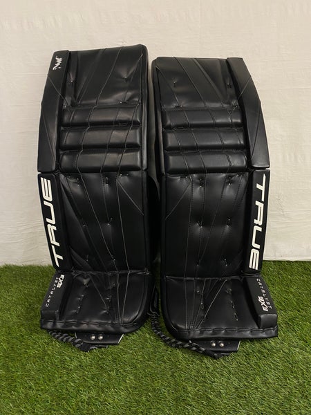 Black 33" Senior True Catalyst 9X3 Goalie Leg Pads (New)