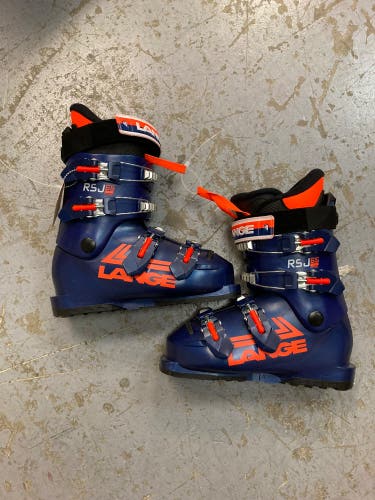Mondo 24 & 24.5 Kid's Lange RSJ 65 Ski Boots (Used)