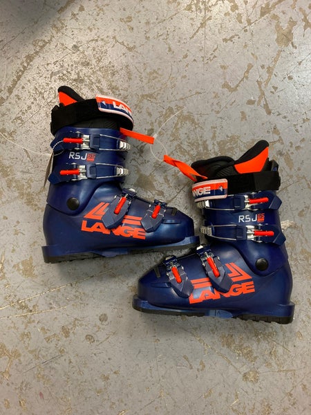 Mondo 24 & 24.5 Kid's Lange RSJ 65 Ski Boots (Used)