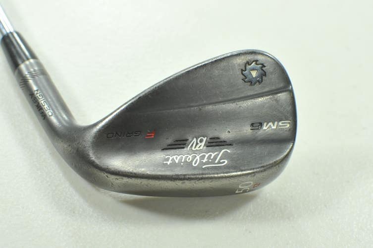 Titleist Vokey SM6 Steel Gray 50*-12 Wedge F Grind Right Steel # 209935