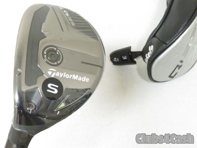 Taylormade Qi35 Rescue Hybrid 19° 3H Fujikura Ventus Blue Stiff +HC LEFT LH  NEW