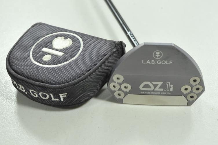 LAB Golf OZ.1i Insert 34" 69* Putter RH Accra Graphite with Head Cover  # 209789