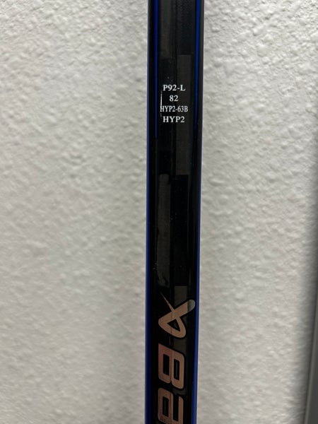 Senior Bauer Vapor Hyperlite 2 Left Hand Hockey Stick P92 82 Flex Pro Stock (New)