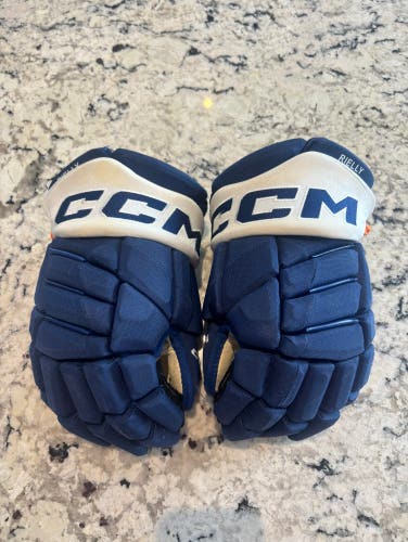 Pro Stock 14” CCM JetSpeed FT1 Gloves Toronto Maple Leafs Rielly