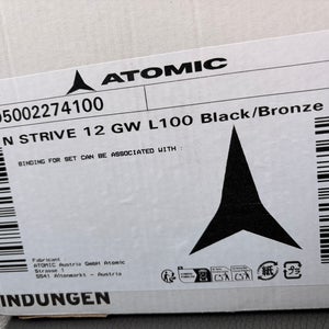 Atomic Powder Ski Bindings 105 mm Brake Width Max Din 12 (New)