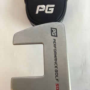 Performance Golf SQ-5 Square To Square Putter With Steel Shaft 34.5 VGC
