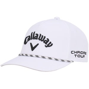 NEW 2026 Callaway Tour Authentic Rope White Adjustable Snapback Golf Hat/Cap