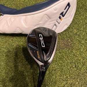 TaylorMade Qi10 4 22* Hybrid, Speeder Evolution Stiff Flex, RH