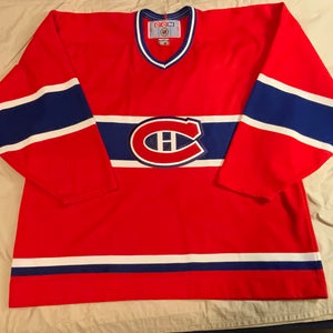 NEW 90s Vintage Montreal Canadiens CCM Hockey Jersey XXL