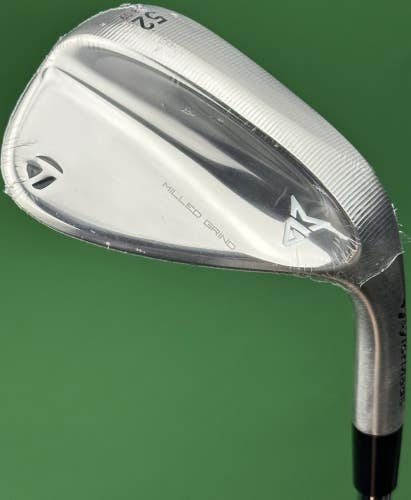 TaylorMade Milled Grind 2025 Gap GW Wedge 52-09* Steel KBS Tour 105 RH NEW