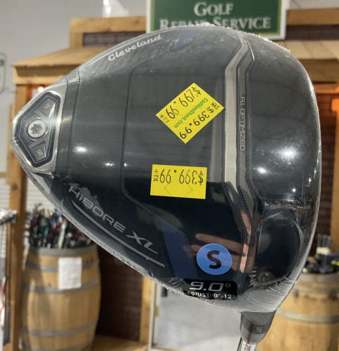 Cleveland HiBORE XL 9 Driver 45.5" TENSEI AV Series 55 Stiff Flex Graphite RH