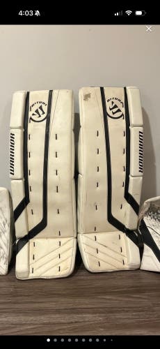31" Warrior Ritual G4 Goalie Leg Pads (Used)