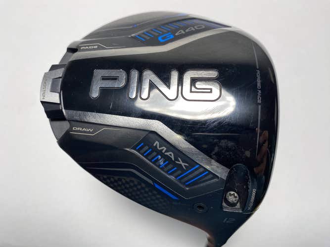 Ping G440 MAX Driver 12* Alta CB 65g Stiff Graphite Mens RH