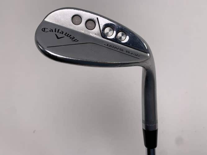 Callaway Jaws Raw Chrome Wedge 56* 10 Bounce S-Grind Spinner 115g Steel Mens RH