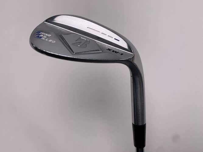 Bridgestone Tour B XW-1 BRM Satin Chrome Lob Wedge 58* 8 Modus 3 Stiff Mens RH