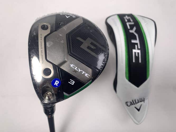 Callaway Elyte X 3 Fairway Wood 15* Vanquish 5R Regular Mens LH HC NEW