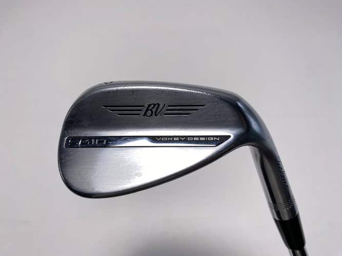 Titleist Vokey SM10 Tour Chrome Wedge 52* 8 Bounce F-Grind Wedge Steel Mens RH