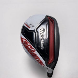 TaylorMade AeroBurner 4 Hybrid 22* Matrix Speed Rul-Z 70g Stiff Graphite Mens RH