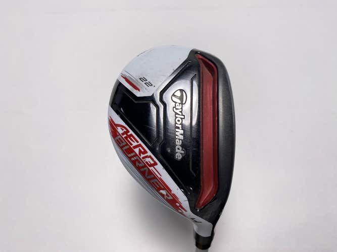TaylorMade AeroBurner 4 Hybrid 22* Matrix Speed Rul-Z 70g Stiff Graphite Mens RH