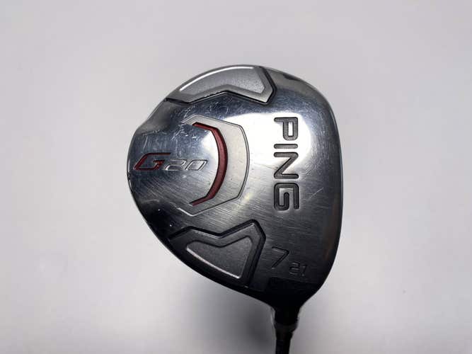 Ping G20 7 Fairway Wood 21* TFC169F Soft Regular Senior Graphite Mens RH
