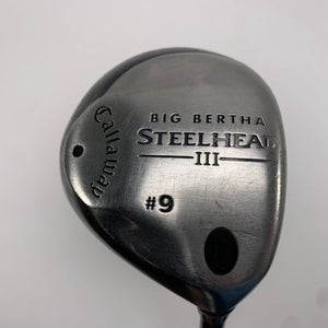 Callaway Steelhead III 9 Fairway Wood 24* Kuro Kage 80g Stiff Graphite Mens RH