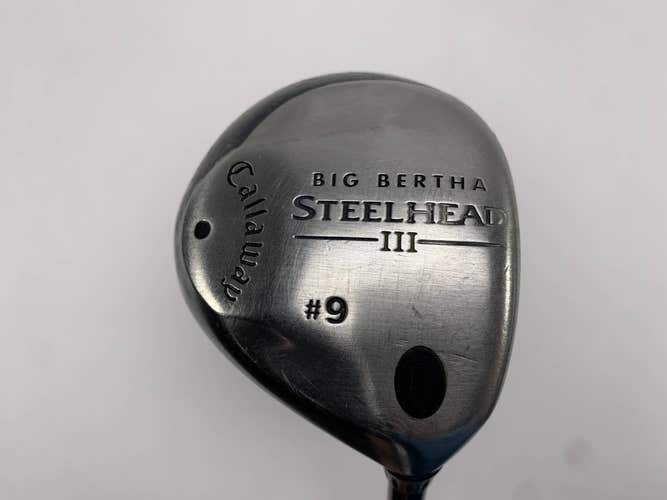 Callaway Steelhead III 9 Fairway Wood 24* Kuro Kage 80g Stiff Graphite Mens RH