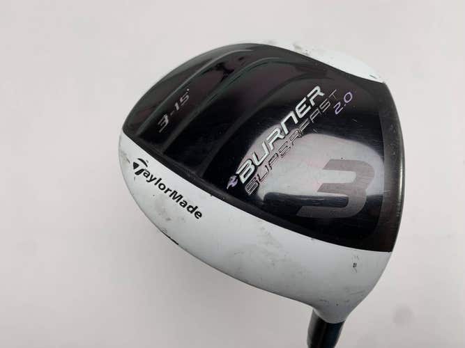 TaylorMade Burner Superfast 2.0 3 Fairway Wood 15* XCON-4.8 Ladies Womens RH