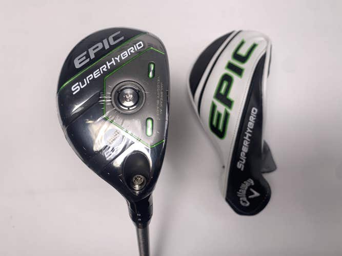 Callaway EPIC Super 5 Hybrid 24* SteelFiber F3 Regular Mens RH HC NEW