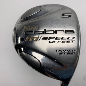 Cobra M Speed Offset 5 Fairway Wood 18* Bassara M Speed Tuned 50g Regular RH