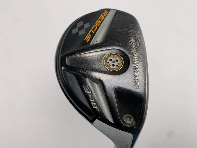 TaylorMade Rescue 11 3 Hybrid 18* Aldila RIP 85g Stiff Graphite Mens RH