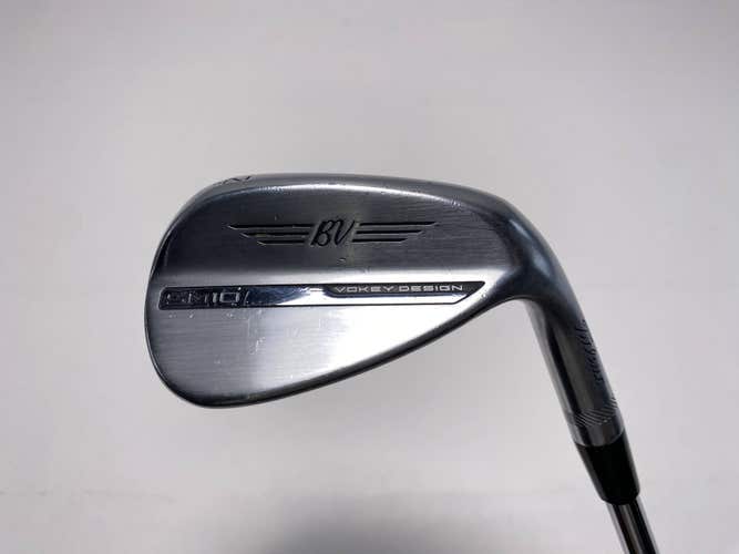 Titleist Vokey SM10 Tour Chrome Wedge 52* 8 Bounce F-Grind Wedge Steel Mens RH