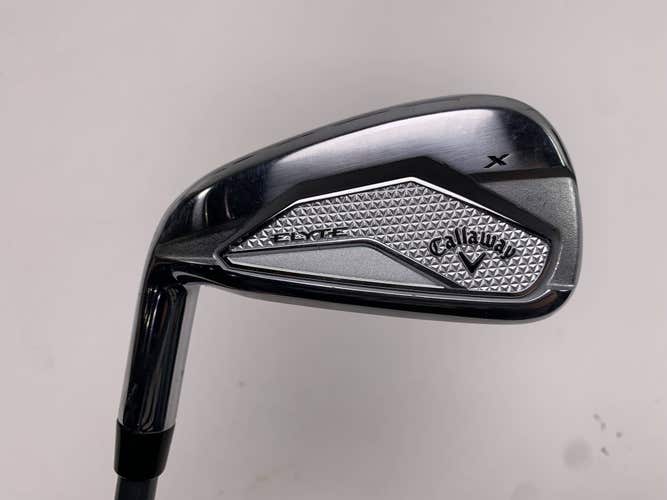 Callaway Elyte X Single 7 Iron Project X Denali 5.0 55g Senior Graphite Mens LH