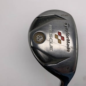 TaylorMade Rescue 2009 4 Hybrid 22* Aldila REAX 65g Stiff Graphite Mens RH
