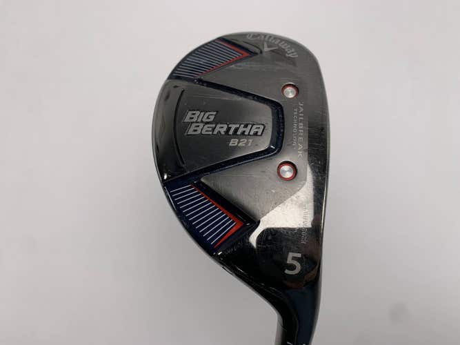 Callaway Big Bertha B21 5 Hybrid 24* RCH 65 Regular Graphite Mens RH