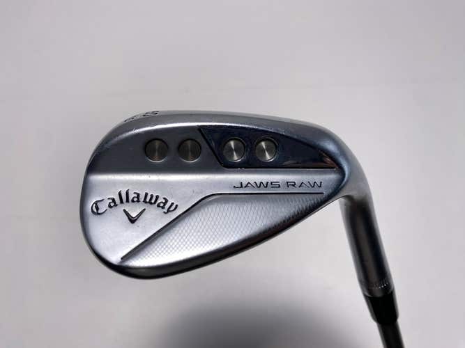 Callaway Jaws Raw Chrome Wedge 60* 10 Bounce S-Grind Catalyst Graphite Mens RH