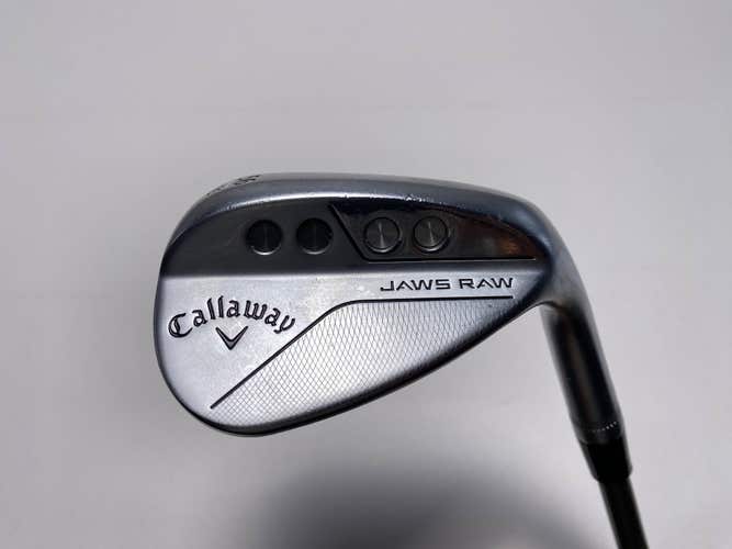 Callaway Jaws Raw Chrome Wedge 56* 10 Bounce S-Grind Catalyst Graphite Mens RH