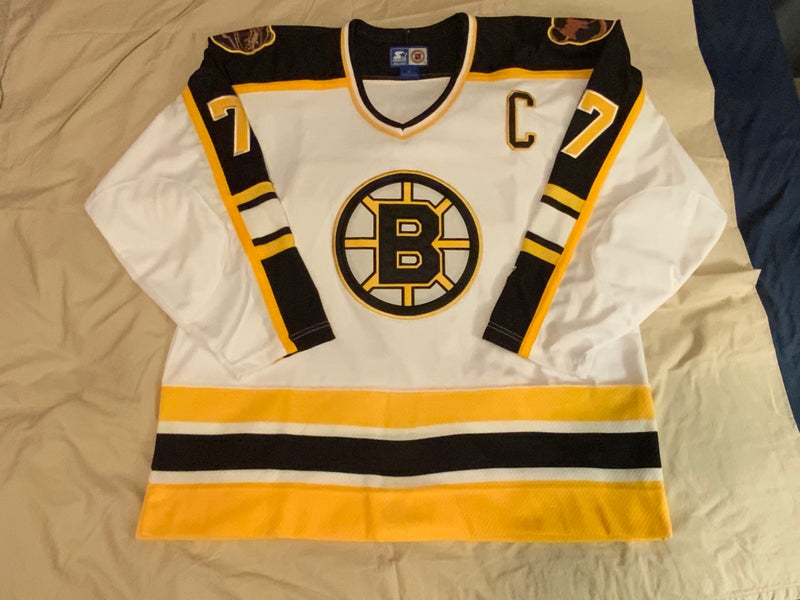 NEW RAY BOURQUE BOSTON BRUINS STARTER AWAY GAME HOCKEY JERSEY XL