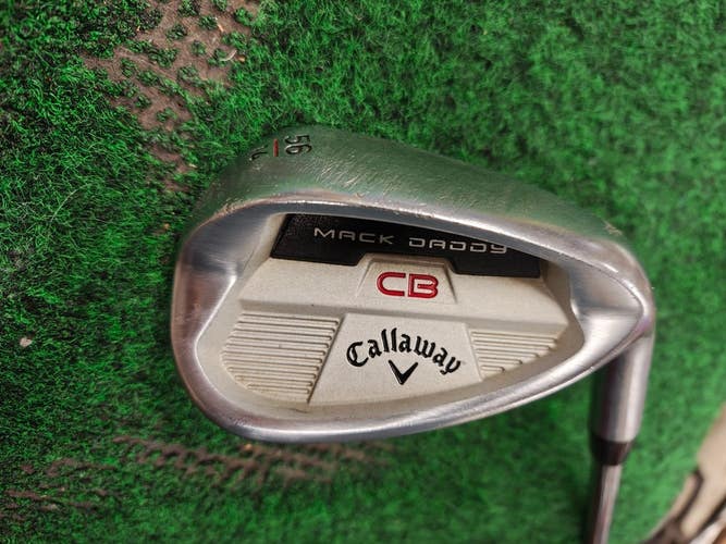 Callaway Mack Daddy CB 56 Degree Sand Wedge SW Steel 56.14