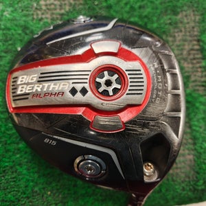 Callaway Big Bertha Alpha 815 Driver 9 Degree X Extra Stiff Flex Speeder 665