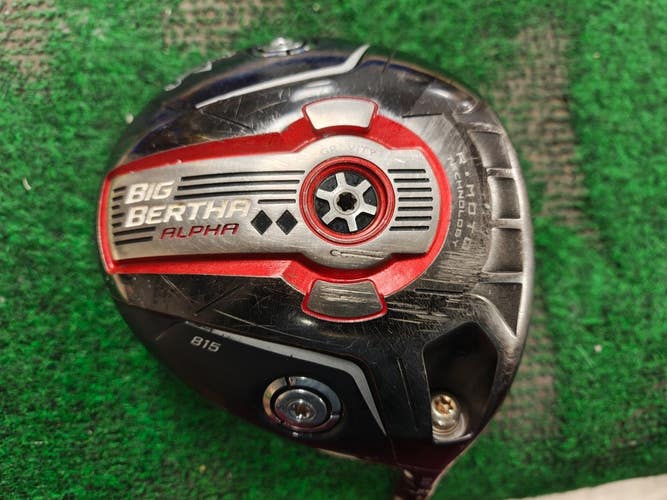 Callaway Big Bertha Alpha 815 Driver 9 Degree X Extra Stiff Flex Speeder 665