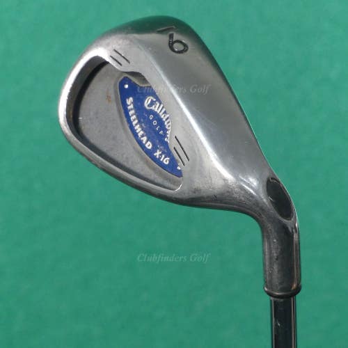 Callaway Steelhead X-16 Single 9 Iron Constant Weight Ultra Light Steel Uniflex