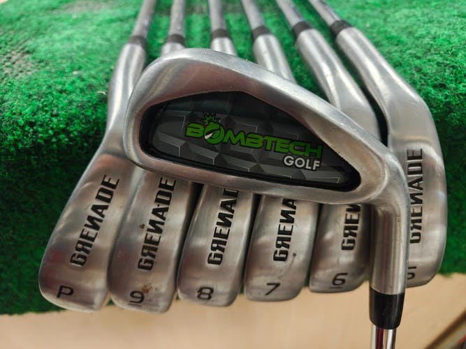 Bombtech Grenade Golf Iron Set 4-PW Regular Flex Steel Shaft